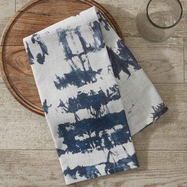 Indigo Printed Towel Set Of 2 Park Designs - The Fox Decor